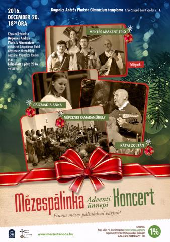 Mézespálinka adventi ünnepi koncert