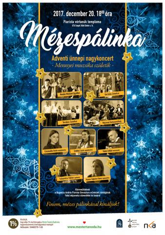 Mézespálinka karácsonyi ünnepi nagykoncert