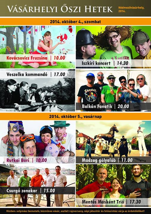 Vásárhelyi Öszi Hetek 2014